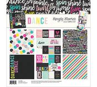Simple Stories Dance Simple Set Collection, Multicolore