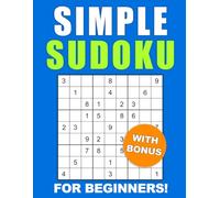 Simple Sudoku Book for Beginners
