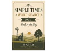 Simple Times Word Search Book 1 Back in the day