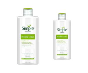 Simple Tipo Di Pelle Pulizia Micellare 200ml Di Acqua (Confezione da 2)