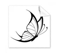Simple vintage volante nero farfalla occhiali panno di pulizia Gift Phone Screen Cleaner 5PCS