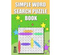 Simple Word Search Puzzle Book: 51 Word Search Puzzles
