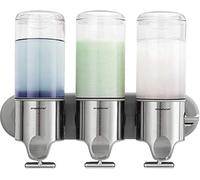 simplehuman BT1029 erogatore triplo per montaggio a parete