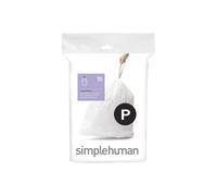 Simplehuman Code P BASSE CREAD CRASCHI CHIED COLASTRING 50-60 L / 13-16 Gallon 1 Pacchetto di ricarica (20 conteggi)