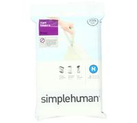 simplehuman Custom Fit Trash Can Liner N 45 Liters / 12 Gallons 20-Count (Pack of 2)