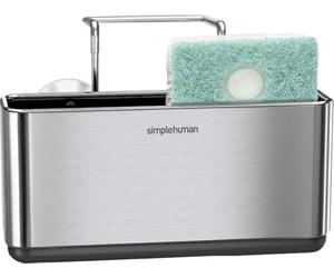 simplehuman KT1134 contenitore sottile per lavandino, acciaio inox spazzolato