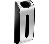 simplehuman KT1166 erogatore di buste con montaggio a parete, acciaio inox spazzolato