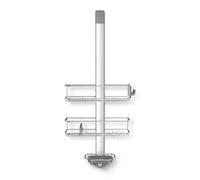 simplehuman OverDoor Portaoggetti per doccia in acciaio inox e alluminio anodizzato