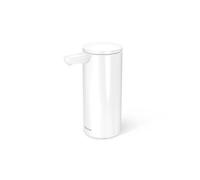 simplehuman Pompa a sensore, in acciaio legato, bianco, 266 ml ricaricabile (modello 2024)