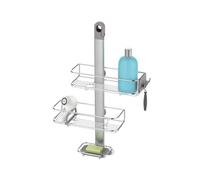 simplehuman Portasapone da doccia regolabile in acciaio inossidabile e alluminio anodizzato