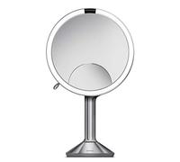 simplehuman ST3024 specchietto per trucco Libera installazione Rotondo Acciaio spazzolato