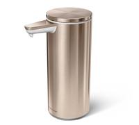 simplehuman ST1046 erogatore ricaricabile con sensore, acciaio inox oro rosa, 266 ml
