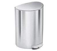 simplehuman Tanica semicircolare da 6 l, in acciaio inox spazzolato