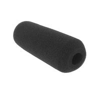 SimpleLife 12cm Schiuma Copertura Mic Microfono palmare Schermo Professionale intervista Microfono Copertura Spugna Manica Protettiva (Nero)