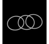 SimpleLife 2 Pezzi 10 cm Guarnizioni di Ricambio a Forma di O Guarnizioni di Ricambio per spremiagrumi Blender Bianca 30.8×100cm/3.94×12.13in