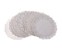 SimpleLife 200 Pezzi Rotondo Carta da Parati stuoie di Carta da Parati Sottobicchieri per Matrimoni Eventi da tavola Regalo da tavola 11.4CM