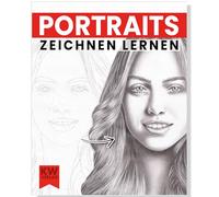 SimplePaper Imparare a disegnare volti: ritratto realistico - libro da disegno con istruzioni passo passo