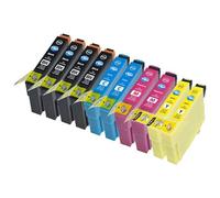 SIMPLETEK - 10 x cartucce T2991 T2992 T2993 T2994 compatibili per Epson XP-235 XP-332 XP-335 XP-432 29XL 4 nero 2 ciano 2 magenta 2 giallo