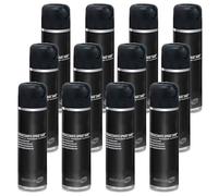 SIMPLETEK - 12X Bomboletta Spray Nero Tracciante Marker 360° Muratura Asfalto Pavimenti Alta Visibilità V403NERO 500 ml (Kit da 12 pezzi)