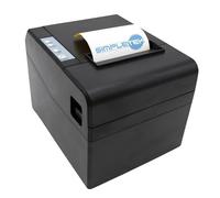 SIMPLETEK - 8 x Stampante di rete termica 80mm USB + LAN per centri scommesse, comande, ricevute | Compatibile Windows 7/10/11 e con cellulari via ethernet (8 pezzi)