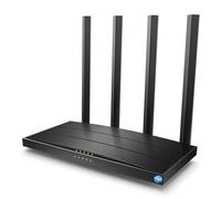 SIMPLETEK - Access Point e Router Wi-Fi Dual Band AC1200 Gigabit per Casa e Ufficio con 4 Porte LAN Gigabit e Tecnologia 5 GHz