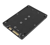 SIMPLETEK - Adattatore SSD M.2 SATA a 2.5" SATA III | Per SSD NGFF (B-Key / B+M Key) | Supporta 2280 2260 2242 2230 | Alluminio Slim