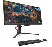 SIMPLETEK All in One 30" Schermo 2K Core i3 16GB SSD 960GB Windows 10 Pro | Ultrawide IPS 21:9 WiFi6 Bluetooth 5 Webcam Integrata PC Desktop Fisso Aio