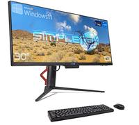 SIMPLETEK All in One 30" Schermo 2K Core i7 16GB SSD 960GB Windows 11 Pro | Ultrawide IPS 21:9 WiFi6 Bluetooth 5 Webcam Integrata PC Desktop Fisso Aio