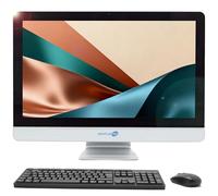 SIMPLETEK - All in One AIO 24" FHD Touchscreen Windows 11 Pro i7 8 GB RAM 240 GB SSD Computer PC Fisso Webcam POS Cassa