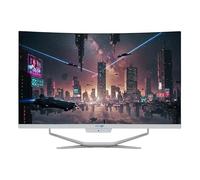 Simpletek All in One AiO 27” FHD Curvo Windows 11 Pro Core i7 fino 3.6GHz 8GB RAM SSD 960GB Mouse Tastiera Wireless inclusi Webcam integrata PC Gaming Curved Streaming Casa Lavoro Computer per Ragazzi