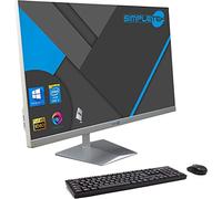 SIMPLETEK All in One AiO 27” Full HD Core i7 Fino 3.6GHz Windows 10 Pro | 16GB RAM 2TB | Kit Mouse Tastiera Webcam