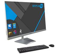 SIMPLETEK - All in One AiO 27” Full HD Core i7 Fino 3.6GHz Windows 10 Pro | 16GB RAM 960GB SSD | Kit Mouse Tastiera Webcam PopUp Casse integrate PC Fisso Computer Bianco Casa Lavoro Aziendale Ufficio