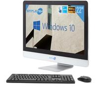 SIMPLETEK All in One AiO Touch Screen | 22” Full HD Core i3 3120M 2.5GHz Windows 10 Pro | 8GB RAM SSD 240GB | Webcam Schermo touch Speaker interni | PC Fisso Computer Aziendale