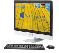 SIMPLETEK All in One AiO Touch Screen | 22” Full HD Core i5 2500T 2.3GHz Windows 10 Pro | 4GB RAM SSD 240GB | Webcam 0Schermo touch Speaker interni + Mouse e tastiera Wireless | Computer Aziendale