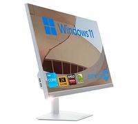 SIMPLETEK - All in One i3 10° Gen AiO 27" 2K Windows 11 Pro 16GB RAM SSD 240GB con GPU GT730 4GB WiFi6 + BT 5.2 + Webcam | Ideale per Editing/Gaming