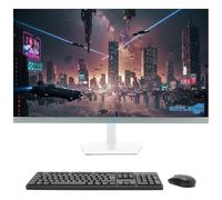 SIMPLETEK - All in One i7 10° Gen AiO 27" Windows 11 Pro 16GB RAM SSD 240GB con GPU RX550 4GB WiFi6 + BT 5.2 + Webcam | Ideale per Editing/Gaming