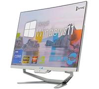 SIMPLETEK - All in One i9 10° Gen AiO 24" Windows 11 Pro 16GB RAM SSD 960GB con GPU GTX1650 4GB WiFi6 + BT 5.2 + Webcam | Ideale per Editing/Gaming