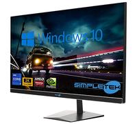 SIMPLETEK - All in One i9 10° Gen AiO 27" 2K Windows 10 Pro 16GB RAM SSD 960GB con GPU GTX1650 4GB WiFi6 + BT 5.2 + Webcam | Ideale per Editing/Gaming