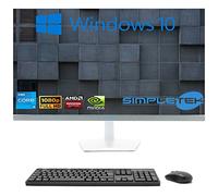 SIMPLETEK - All in One PC Display 27" Windows 10 | Core i5 12°Gen | 8GB RAM DDR4 SSD 120GB | Lavoro, Intrattenimento