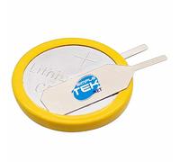 SIMPLETEK - Batteria BIOS Gialla Modello CR1220 per Time Battery | 3 V - 40 mAh
