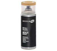 SIMPLETEK - Bomboletta Spray V400MET.6 Bronzo Oro Ducato Vernice Effetto Metallizzato 400 ml Smalto Lucido Specchio Metalli Preziosi Ferro (1 pezzo)