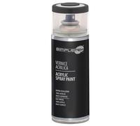 SIMPLETEK - Bomboletta Vernice Spray Acrilico Grigio Nerastro RAL 7021 Colore Brillante Universale Multimateriale Interni Esterni 400ml (1 pezzo)