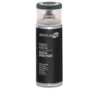 SIMPLETEK - Bomboletta Vernice Spray Acrilico Grigio Tenda RAL 7010 Colore Brillante Universale Multimateriale Interni Esterni 400ml (1 pezzo)