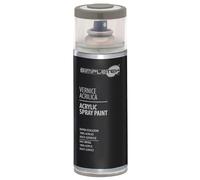 SIMPLETEK - Bomboletta Vernice Spray Acrilico Grigio Topo RAL 7048 Colore Brillante Universale Multimateriale Interni Esterni 400ml (1 pezzo)
