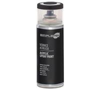 SIMPLETEK - Bomboletta Vernice Spray Acrilico Marrone Grigio RAL 8019 Colore Brillante Universale Multimateriale Interni Esterni 400ml (1 pezzo)