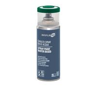 SIMPLETEK - Bomboletta Vernice Spray Verde Muschio Base Acqua Smalto Multimateriale Legno Plastica Metallo RAL 6005 B4006005 (1 pezzo)