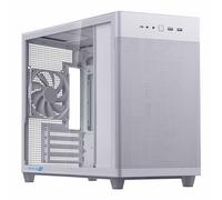 SIMPLETEK - Case PC Bianco Mesh Micro-ATX mini-ITX | 3x 3.5" - 1x 2.5" - USB 3.2 | Slot alimentatore ATX (non incluso)