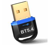 SIMPLETEK - Chiavetta Adattatore Bluetooth 5.4 USB per PC e Laptop - Portata Fino a 20 Metri | Compatibile con Windows 7/8.1/10/11