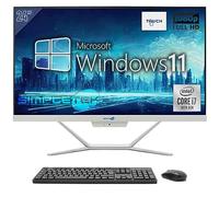 SIMPLETEK - Computer All in One 24" Full HD Touch Core i7 10th GEN | Windows 11 | 16GB RAM - SSD 960GB | Webcam 2K integrata WiFi HDMI Seriale RS232