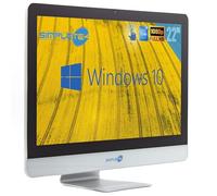 SIMPLETEK - Computer All in One con schermo touch 22” Full HD, Core i5 2.3GHz, 16GB RAM, doppio SSD, Windows 10 Pro, webcam, speaker integrati, mouse e tastiera wireless
